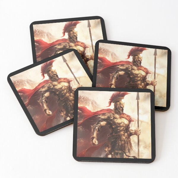 Item preview, Ancient greek warrior spartan designed and sold by SMARTKIT  DESIGNAGENCY.