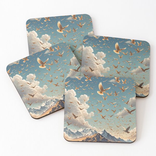 Item preview, A Flock of Birds designed and sold by HebaRK Studio.