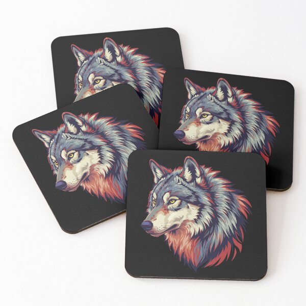 Item preview, wolf emblem designed and sold by wi geon.