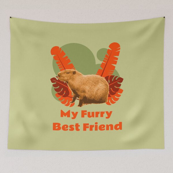 Item preview, Capybara My Furry Best Friend designed and sold by Vac1.