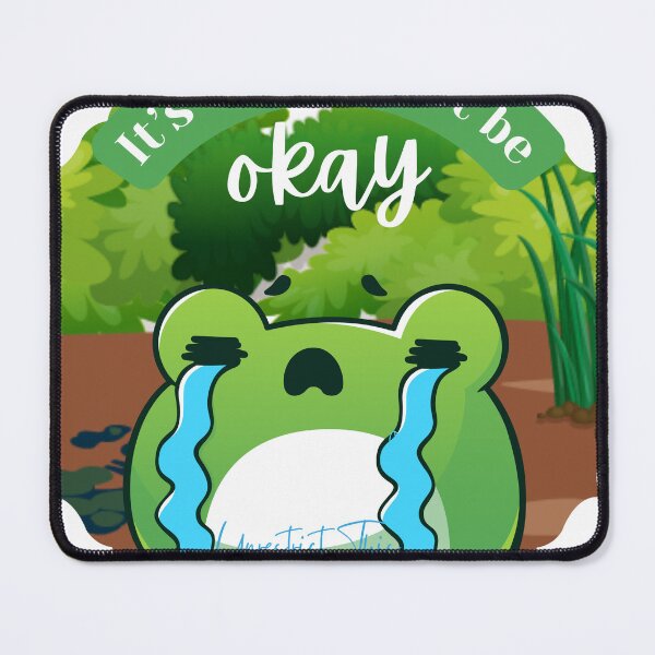 Item preview, It's okay to not be okay, frog designed and sold by UnrestrictThis.