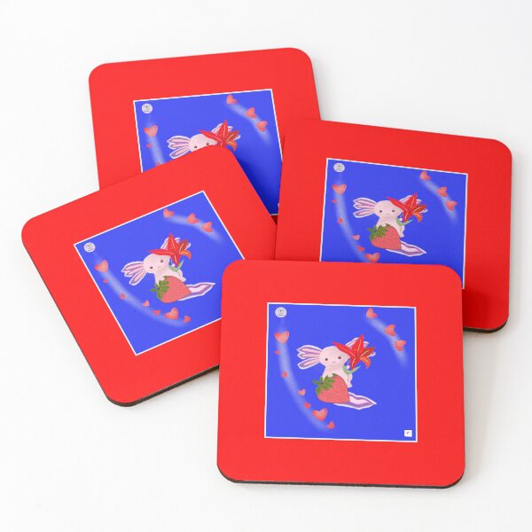 Item preview, Valentine's Day and the axolotl designed and sold by FotoFritte.