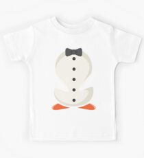 Penguin suit - tie bow tie Antarctic Cool ice cream Kids Tee