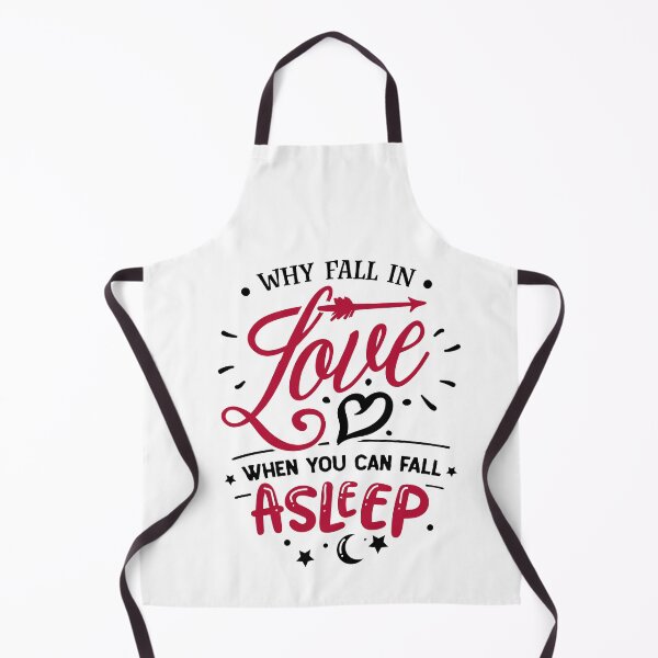 Item preview, Funny Sleep Lover Design – Why Fall in Love? designed and sold by CleanDecor.