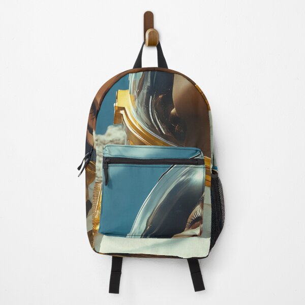 Item preview, A woman in a spacesuit gazes upward, surrounded by rocky terrain and a bright blue sky with wispy clouds, capturing a moment of exploration. designed and sold by anytka.