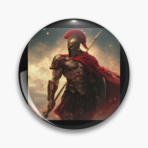 Item preview, Ancient greek warrior spartan designed and sold by SMARTKIT  DESIGNAGENCY.