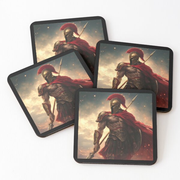 Item preview, Ancient greek warrior spartan designed and sold by SMARTKIT  DESIGNAGENCY.