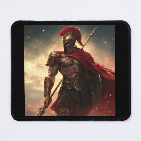 Item preview, Ancient greek warrior spartan designed and sold by SMARTKIT DESIGNAGENCY.