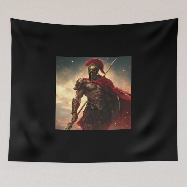 Item preview, Ancient greek warrior spartan designed and sold by SMARTKIT  DESIGNAGENCY.