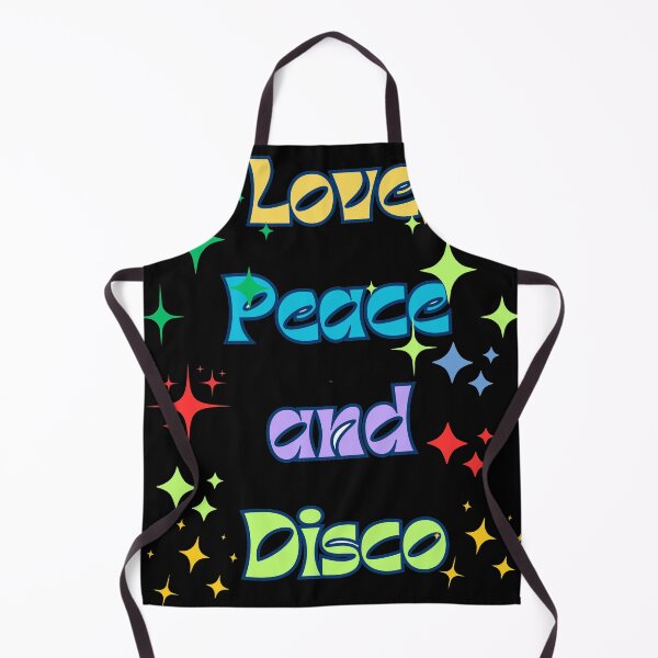 Item preview, Love Peace and Disco Quote Retro Vintage designed and sold by ugsdesignS.