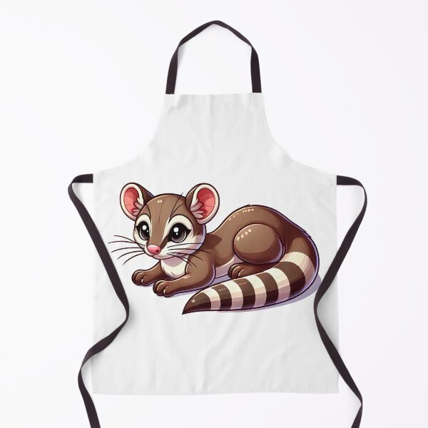 Item preview, Cute Cartoon Mongoose with Pink Nose designed and sold by cave-canvas.