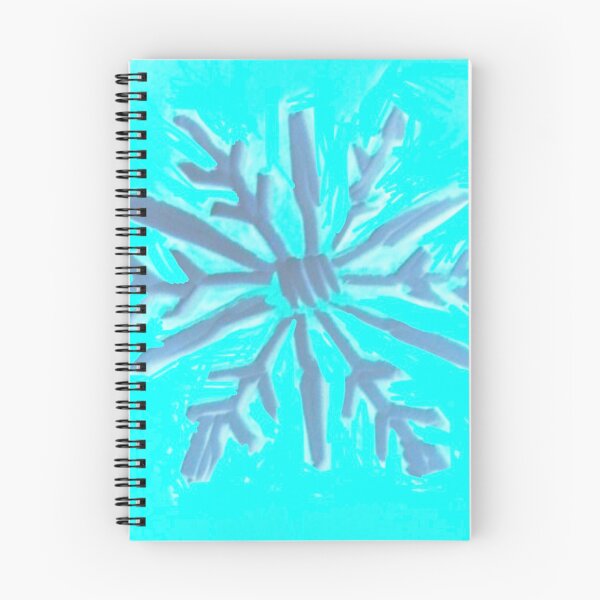 Item preview, Blue Block Snowflake designed and sold by Shannon Greve.