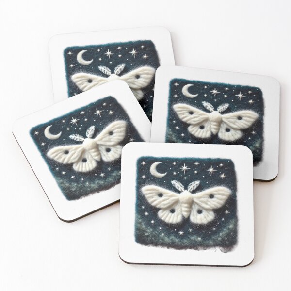 Item preview, Moon moth designed and sold by Brush&Hue.