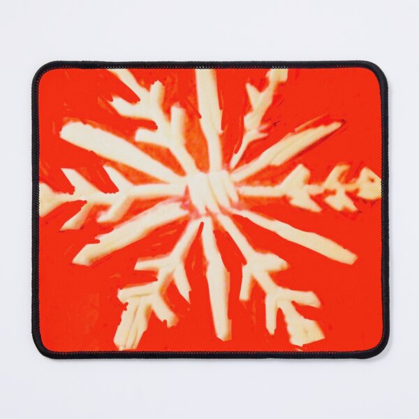 Item preview, Red Block Snowflake designed and sold by Shannon Greve.