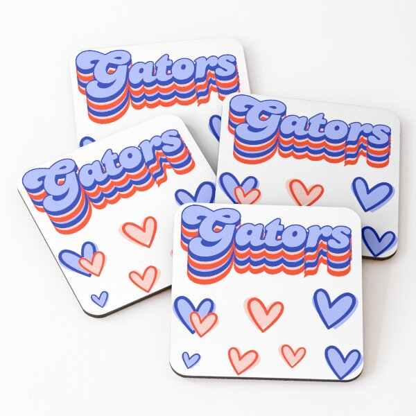 Item preview, Retro gators sticker pack blue designed and sold by ingenieradesonrisas.