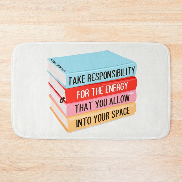 Item preview, The energy you allow into your space by Sasa Elebea designed and sold by Sabrina Brugmann.
