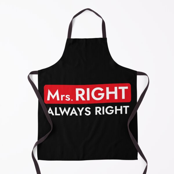 Item preview, Mrs. Always Right - Funy Wife Gift designed and sold by SloganArtist.
