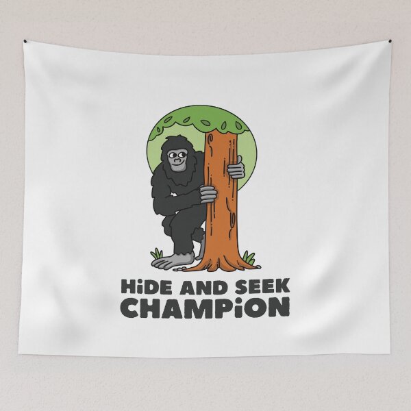 Item preview, Bigfoot Hide and Seek Champion designed and sold by HIISESSOL.