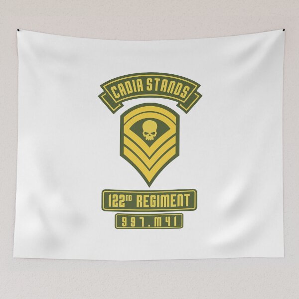 Item preview, Cadia Stands 122nd Regiment designed and sold by ThomasKadmon.