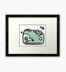 Little Monsters - Zombie Framed Print