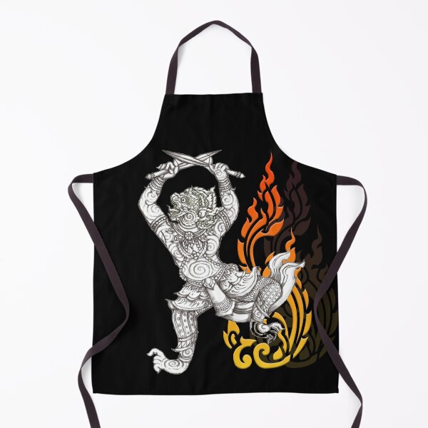 Item preview, Hanuman with kanok thai designed and sold by GreatDesignUnd.