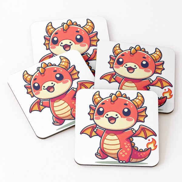 Item preview, Cute Fire Dragon designed and sold by AzaTees.