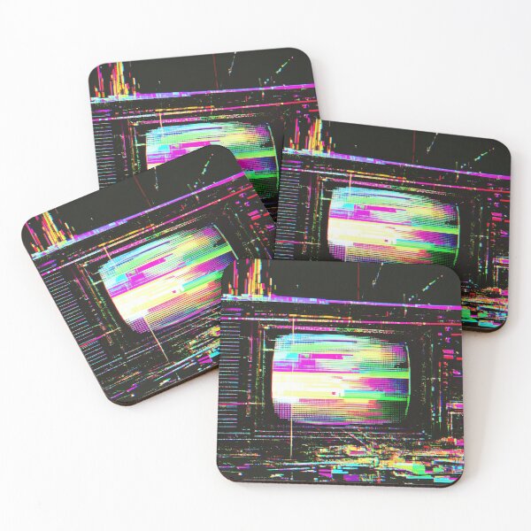 Item preview, Vibrant glitch retro TV designed and sold by anytka.