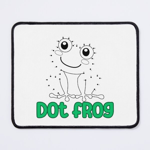 Item preview, Dot Frog – Connect the Dots Fun Design designed and sold by CleanDecor.