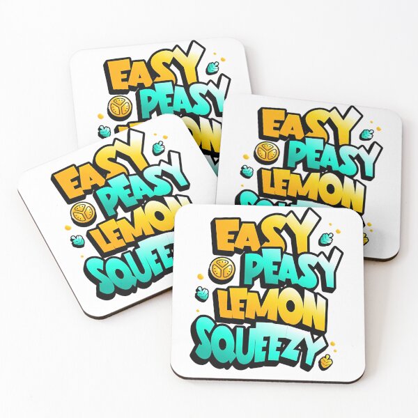 Item preview, Easy Peasy Lemon Squeezy designed and sold by VelosityPrints.