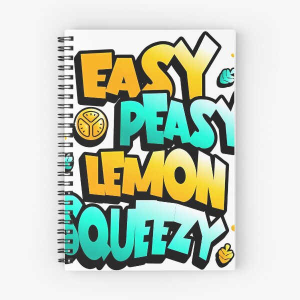 Item preview, Easy Peasy Lemon Squeezy designed and sold by VelosityPrints.