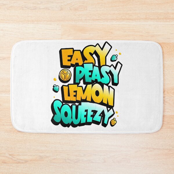 Item preview, Easy Peasy Lemon Squeezy designed and sold by VelosityPrints.