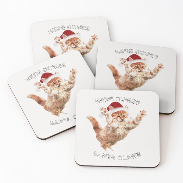 Item preview, Aquí viene Santa garras designed and sold by sunnywindows.