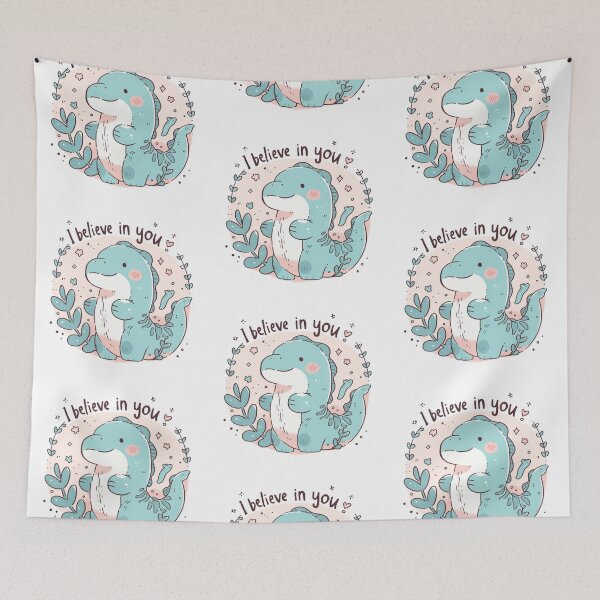 Item preview, Cute Loch ness monster believes in you designed and sold by MendaciousMina.