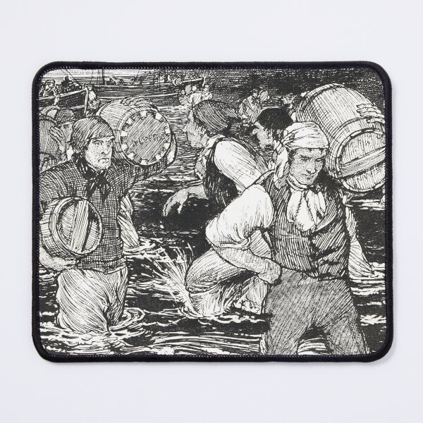 Item preview, Smugglers at work, 1910 illustration designed and sold by artfromthepast.