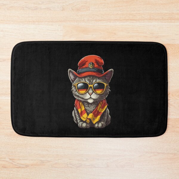 Item preview, Cute Cat German Flag Oktoberfest Pride Germany Festival designed and sold by Dressed For  Duty.