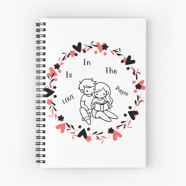 Item preview, El amor está en las páginas: arte minimalista de una linda pareja leyendo designed and sold by Sumetnit.