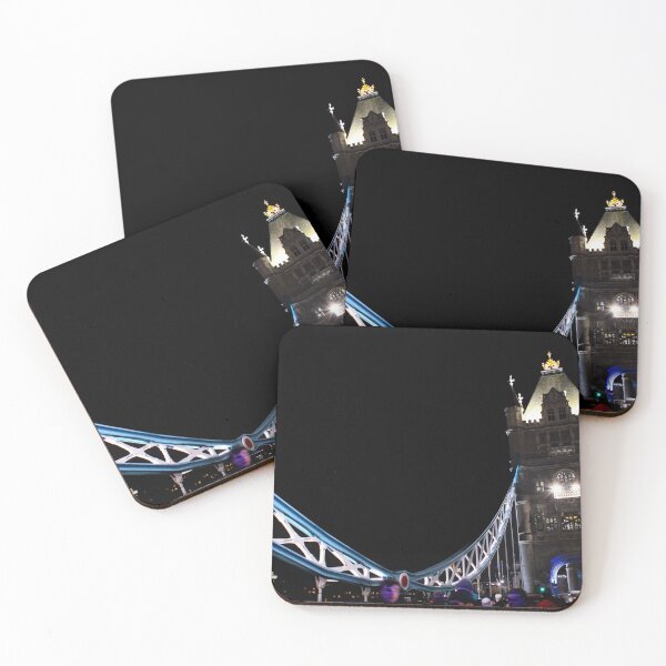 Item preview, Tower Bridge at Night designed and sold by QuantumQid.