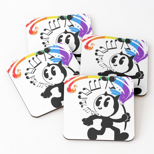 Item preview, colorful cat designed and sold by tavo7536.