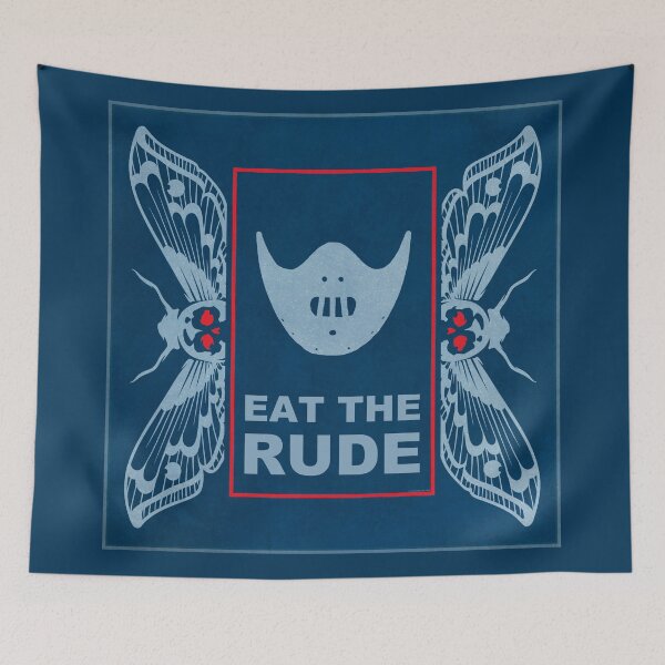 Item preview, Hannibal Moth Eat the Rude Mask designed and sold by orionlodubyal.