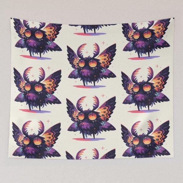 Item preview, Colorful Kawaii Moth man designed and sold by MendaciousMina.