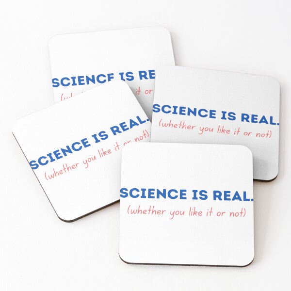 Item preview, Science is Real, Whether you like it or not designed and sold by YellowfishShop.