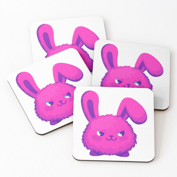 Item preview, Fluffy pink bunny designed and sold by Tw1nsAIArt.