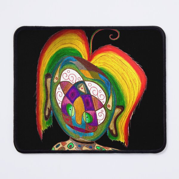 Item preview, Girl with the Rainbow Hair designed and sold by Jim Lorman.