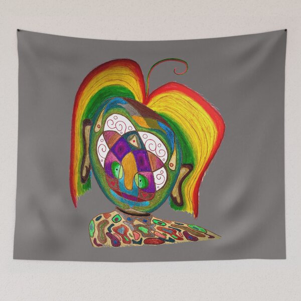 Item preview, Girl with the Rainbow Hair designed and sold by Jim Lorman.