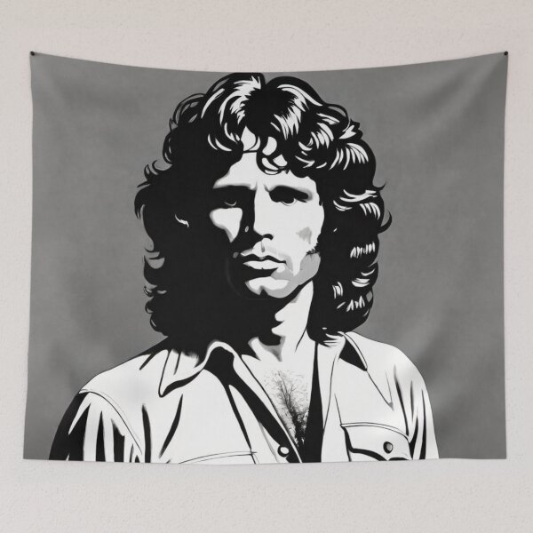 Aperçu de l'œuvre L'art de Jim Morrison | TheAmericanPoet créée et vendue par TheAmericanPoet.