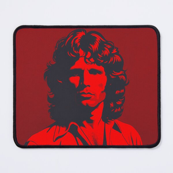 Item preview, Jim Morrison Red Art | TheAmericanPoet designed and sold by TheAmericanPoet.