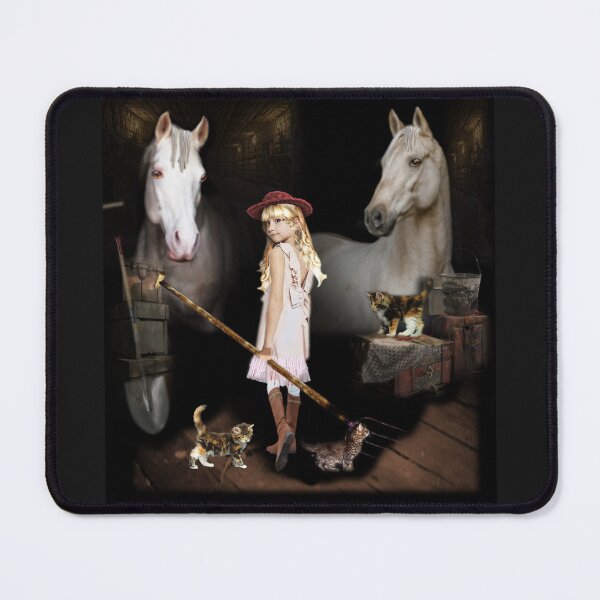 Item preview, Two Stallions in a Barn designed and sold by Patricia Brown.