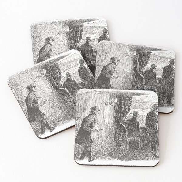 Item preview, Assassination of Abraham Lincoln by actor John Wilkes Booth, 14 April 1865 at Ford's Theatre, Washington D.C designed and sold by artfromthepast.