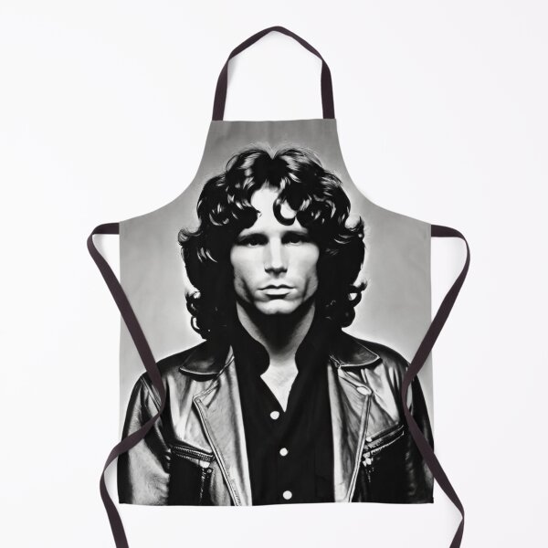 Artikelvorschau, Jim Morrison Schwarz und Weiß | TheAmericanPoet entworfen und verkauft von TheAmericanPoet.