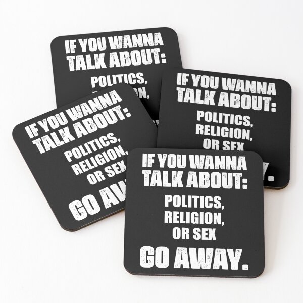 Item preview, Go Away(white text) designed and sold by muskitt.